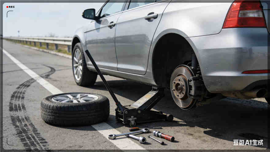 山阴道路救援汽车送玻璃水